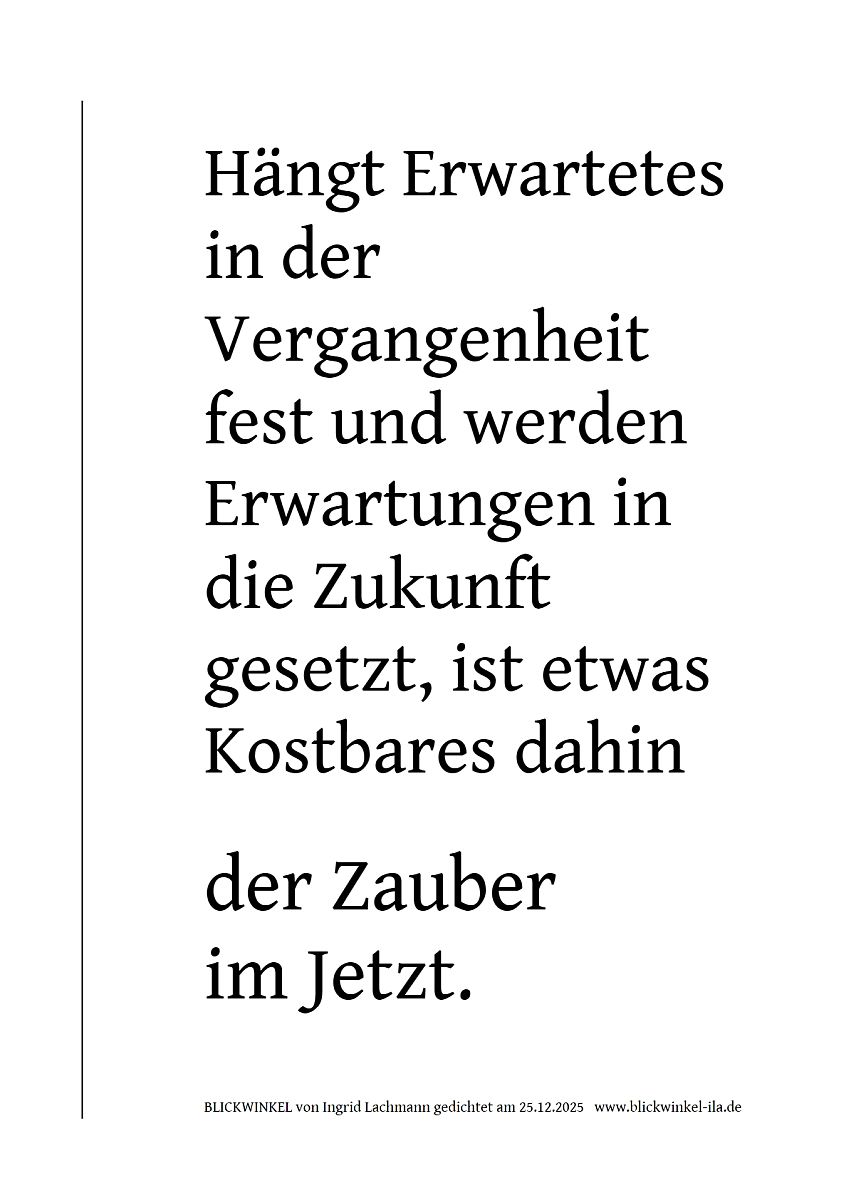 Zauber im Jetzt (Text, Bild)