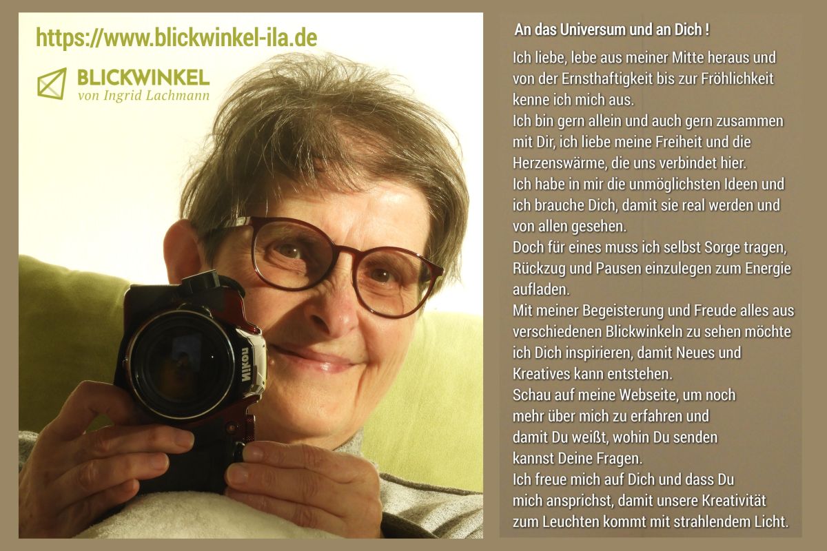 An das Universum und an Dich