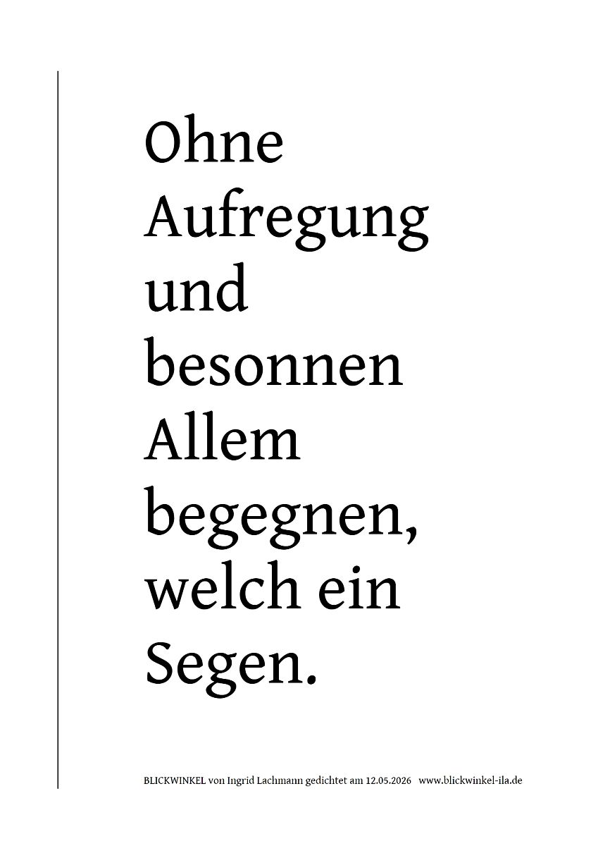 Segen (Text,Bild)