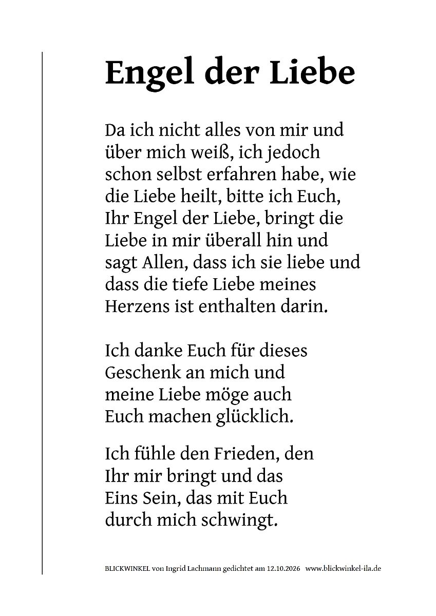 Engel der Liebe